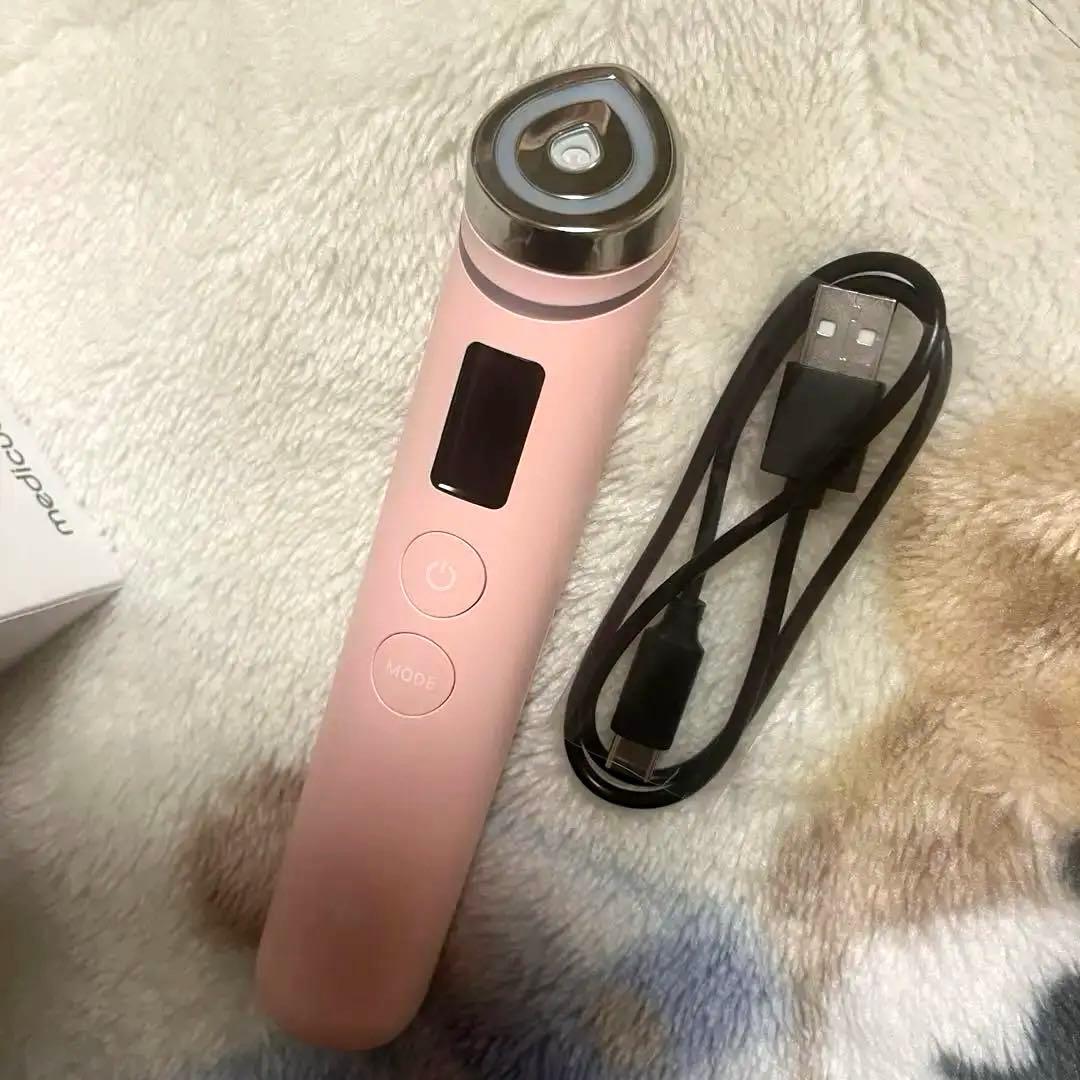 メディキューブ　ブースタープロ 美顔器 ピンク　ほぼ未使用　限定ケース付き！