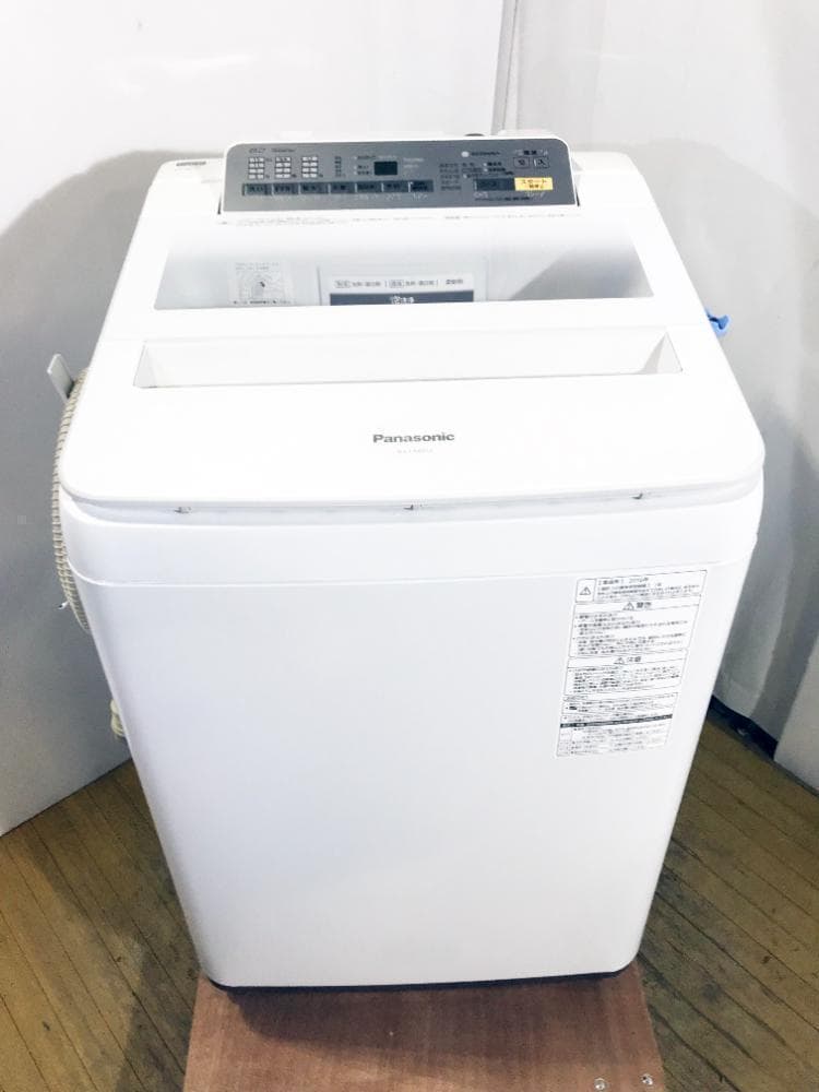 30日迄！送料無料★パナソニック 8㎏ 洗濯機【NA-FA80H3-W】