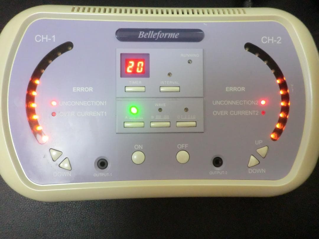 ベルフォーマ31万円★テクノリンク高周波EMSマシン●スリムビューティーハウス③