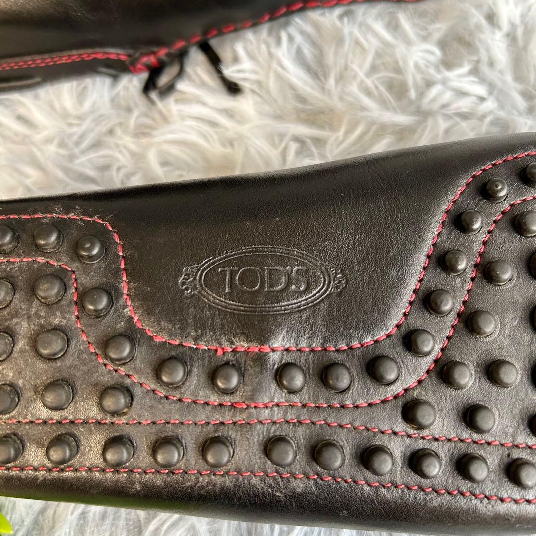 【希少☆コラボ限定】トッズ×フェラーリ ドライビングシューズ イタリア製