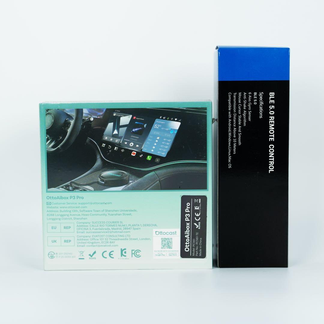 ①【新品未開封】ottocast P3 PRO オットキャスト リモコンセット①