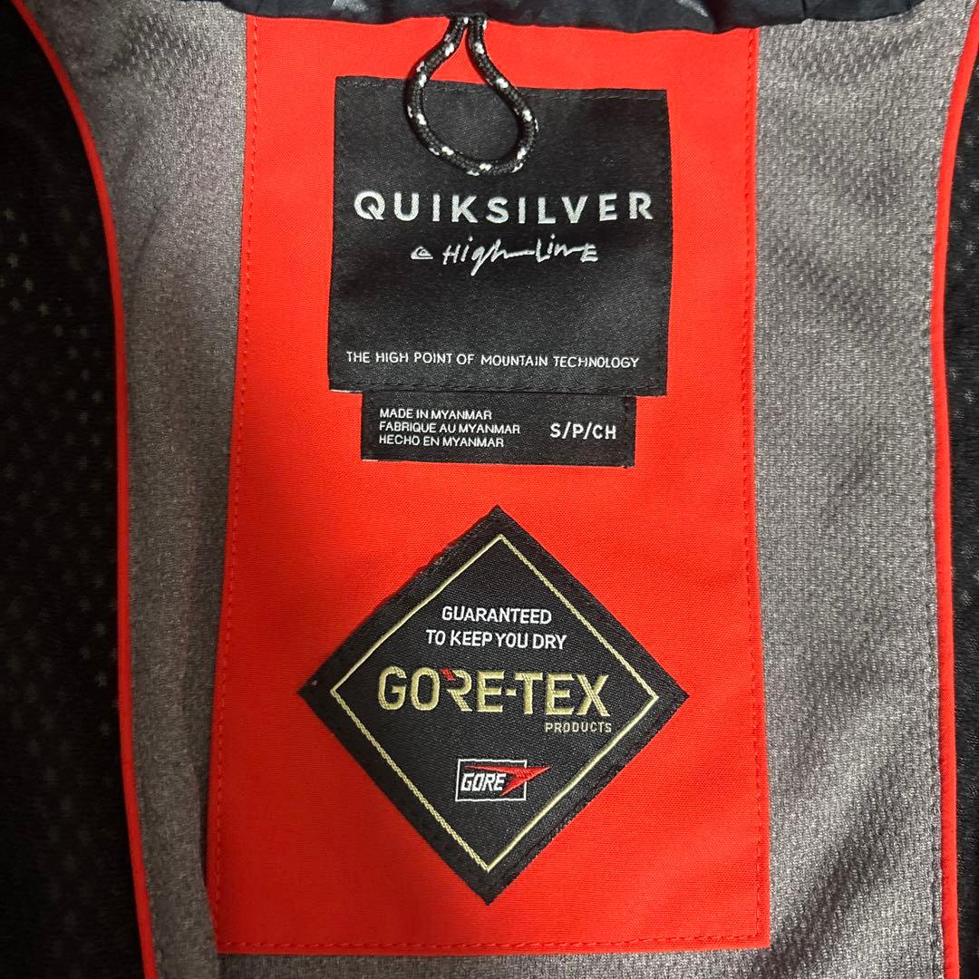 QUIKSILVER ウェア上　Sサイズ　GORE-TEX スノーボード