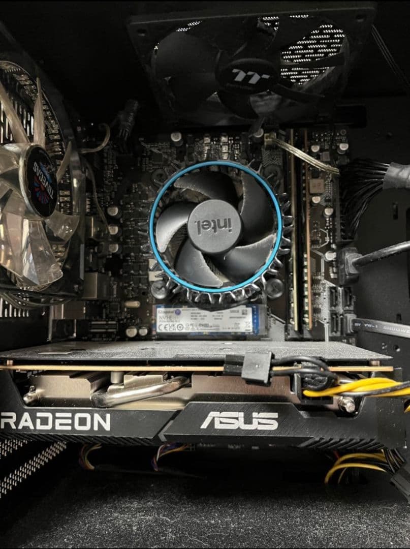 自作 Corei3 12100F/24G/SSD500G/GT710/Win11