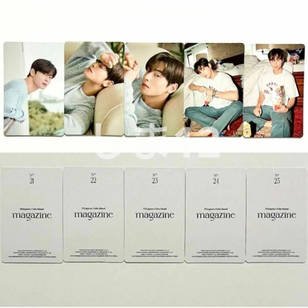 MAGAZINE チャウヌ ウヌ 写真集 トレカ 40枚 コンプリート コンプ