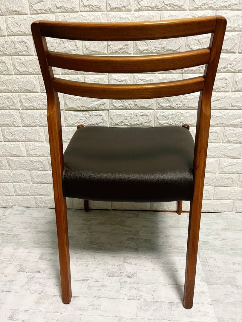 筑波産商　ダイニングチェア　2脚　椅子カバー付き