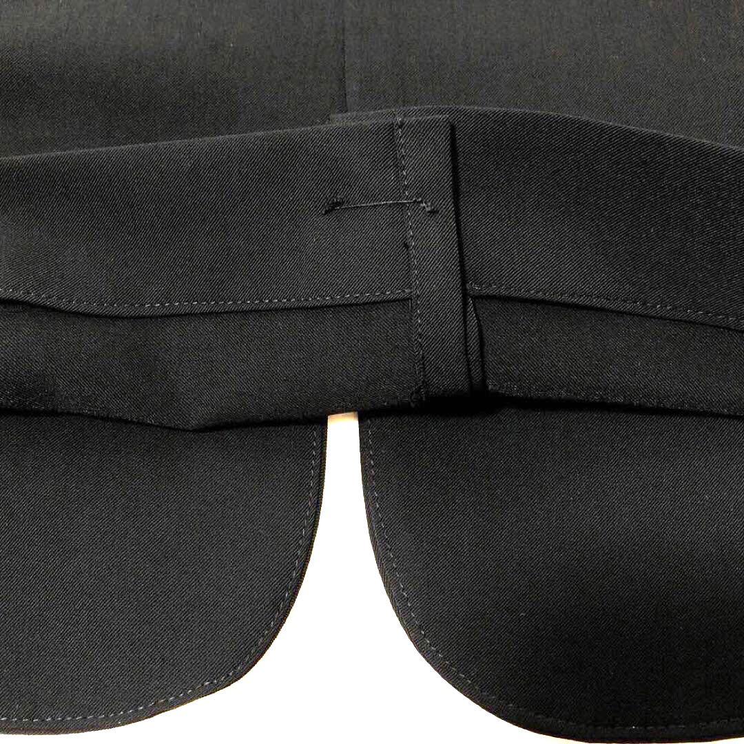 極美品 PLST プラステ パンツスーツ 上下セット 黒 ノーカラー ブラック