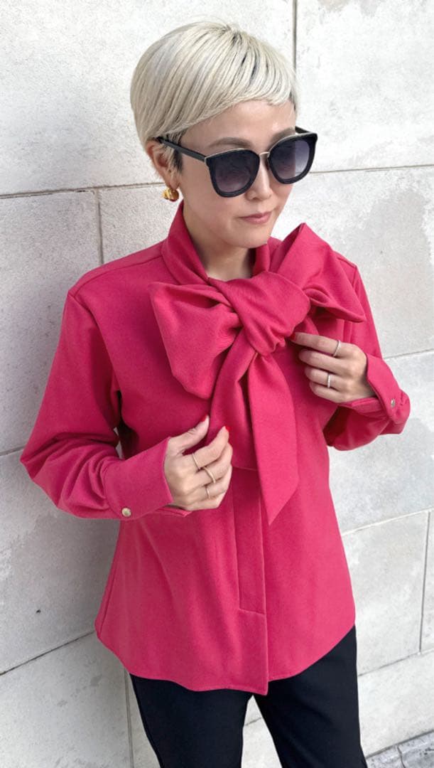 新品・M・JENNE・ブラウス見えジャケット