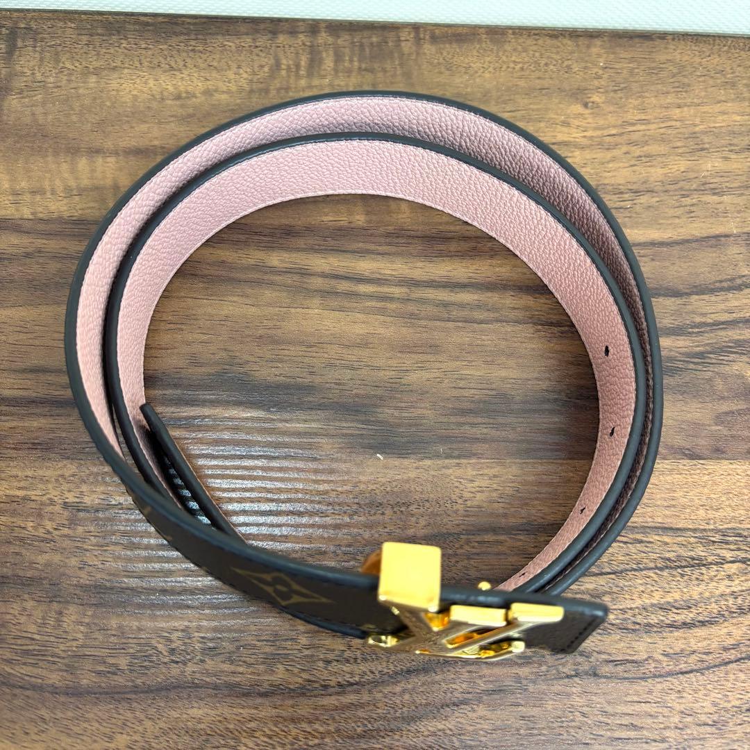 【極美品】ルイヴィトン サンチュールLV M0321 ベルトモノグラム85/34