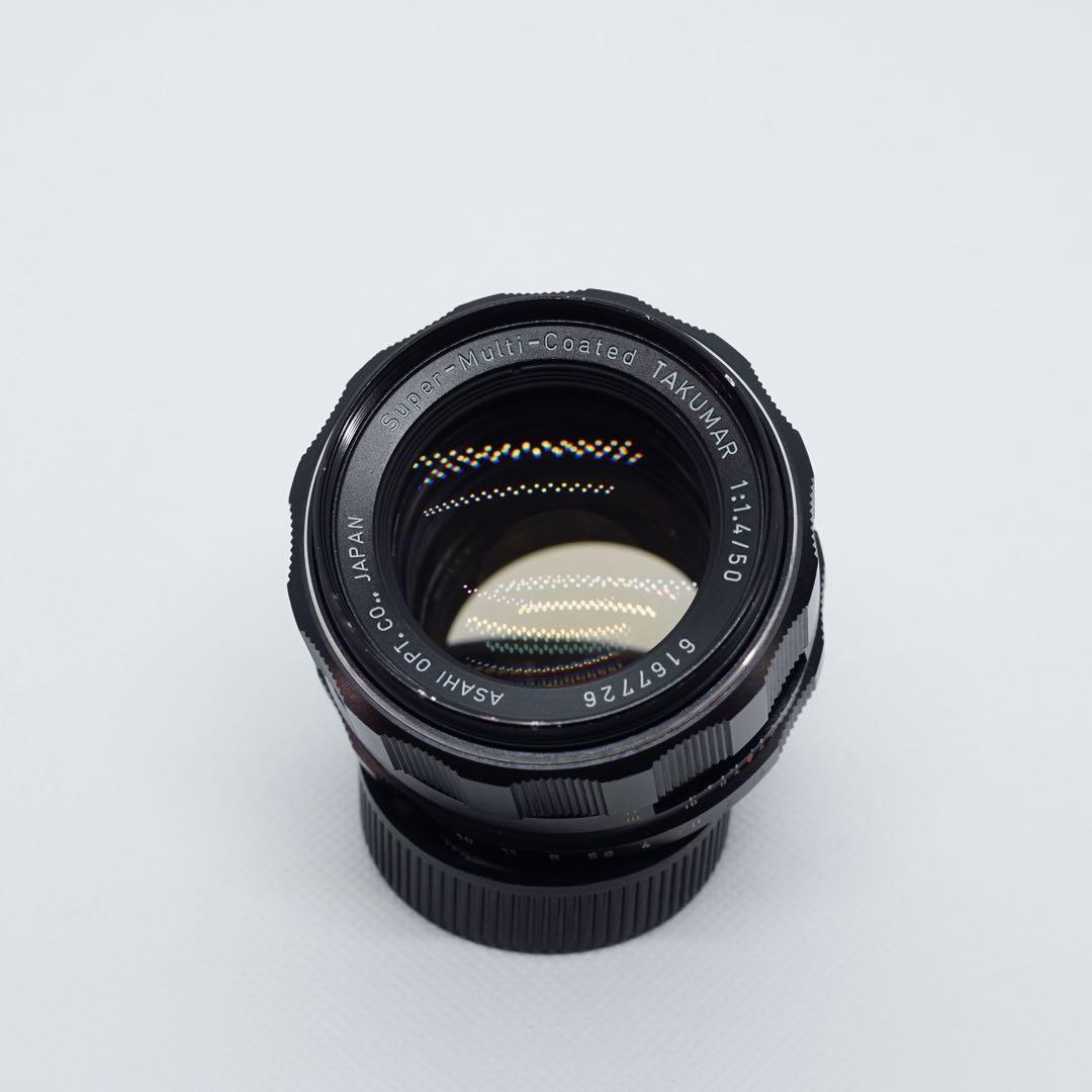 【美品】Super-Multi-Coated TAKUMAR 50mm F1.4