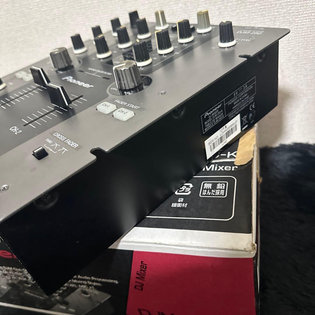 PIONEER DJM-250-K DJミキサー 箱付き