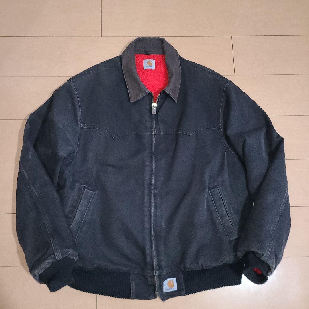 Carhartt　サンタフェジャケット　ブラック　アメリカ製　XL