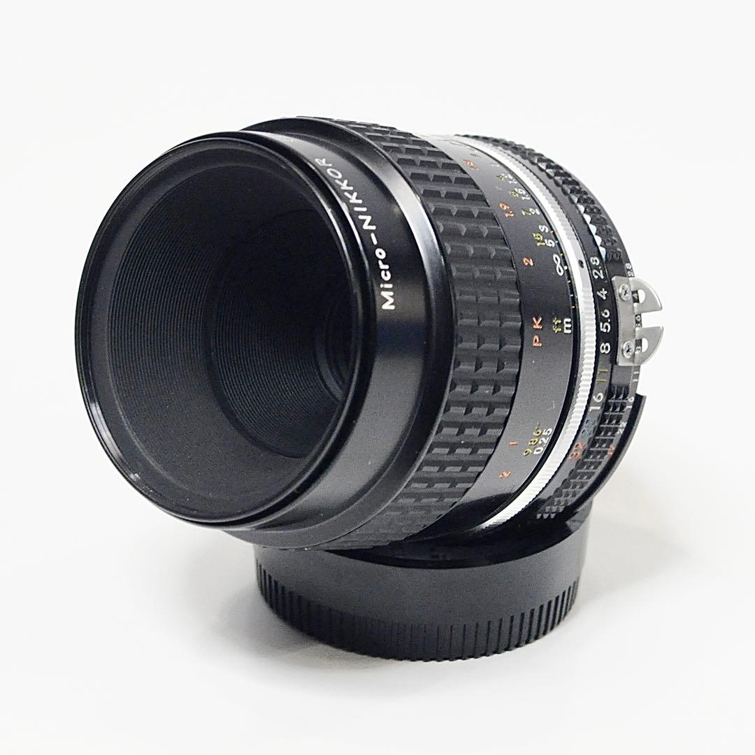 Nikon Ai-S Micro nikkor 55mm f/2.8 レンズ