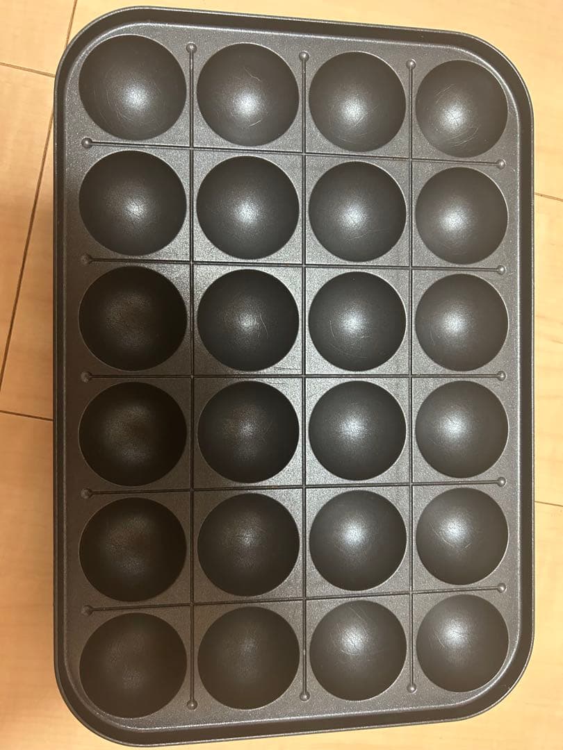 BRUNO コンパクトホットプレート　オレンジ たこやきプレート　鍋プレート付き