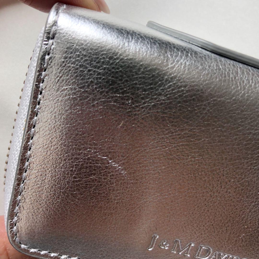 J&M DAVIDSON カーキーポーチ シルバー　※傷あり