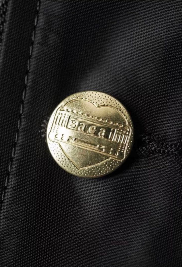 sacai x Carhartt WIP Nylon Twill 黒 サイズ 2