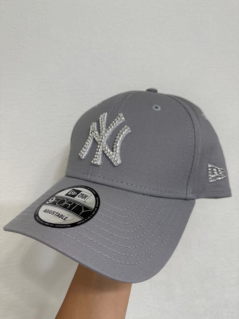 ☆タイムセール本日まで☆NY スワロフスキー付き 9FORTY キャップ