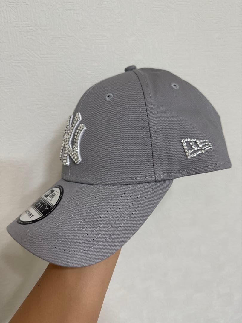 ☆タイムセール本日まで☆NY スワロフスキー付き 9FORTY キャップ