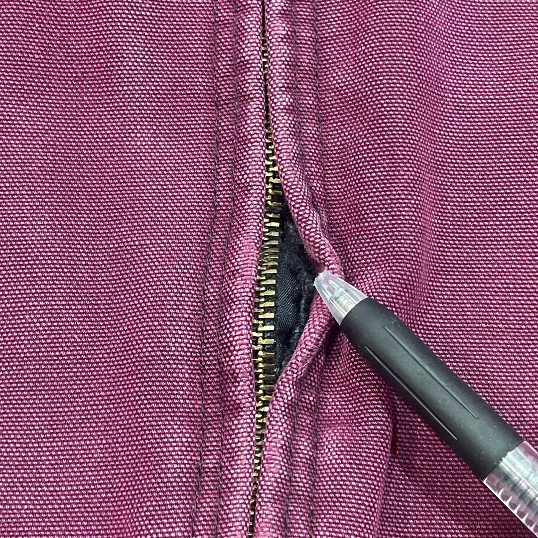 80s Carhartt カーハート アクティブジャケット えんじ