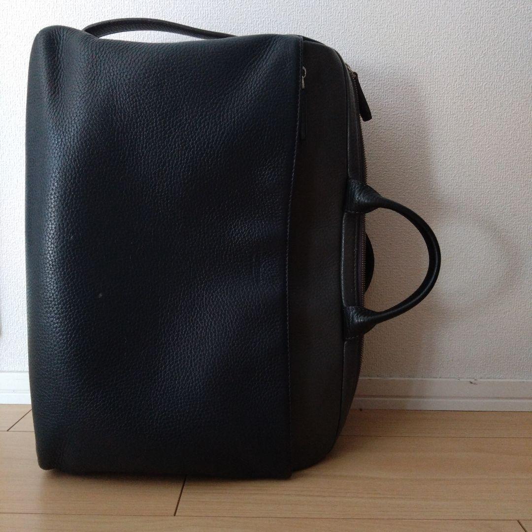 レザー ビジネスバッグ 黒　ソル 3WAY レザービジネスバッグ A4