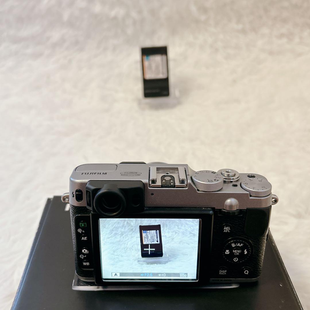 【美品】FUJIFILM X20 シルバー デジタルカメラ FX-X20S