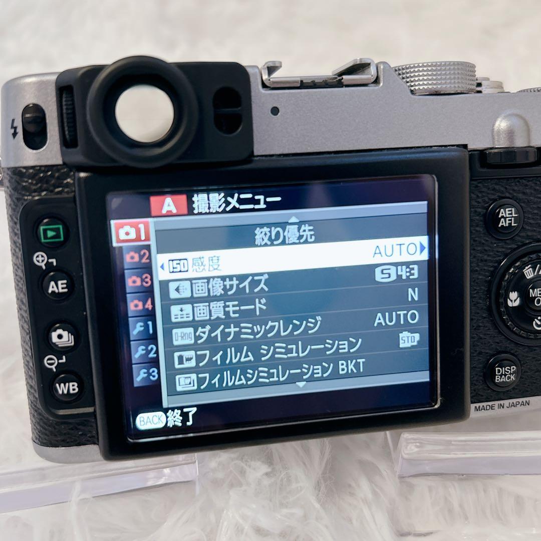 【美品】FUJIFILM X20 シルバー デジタルカメラ FX-X20S