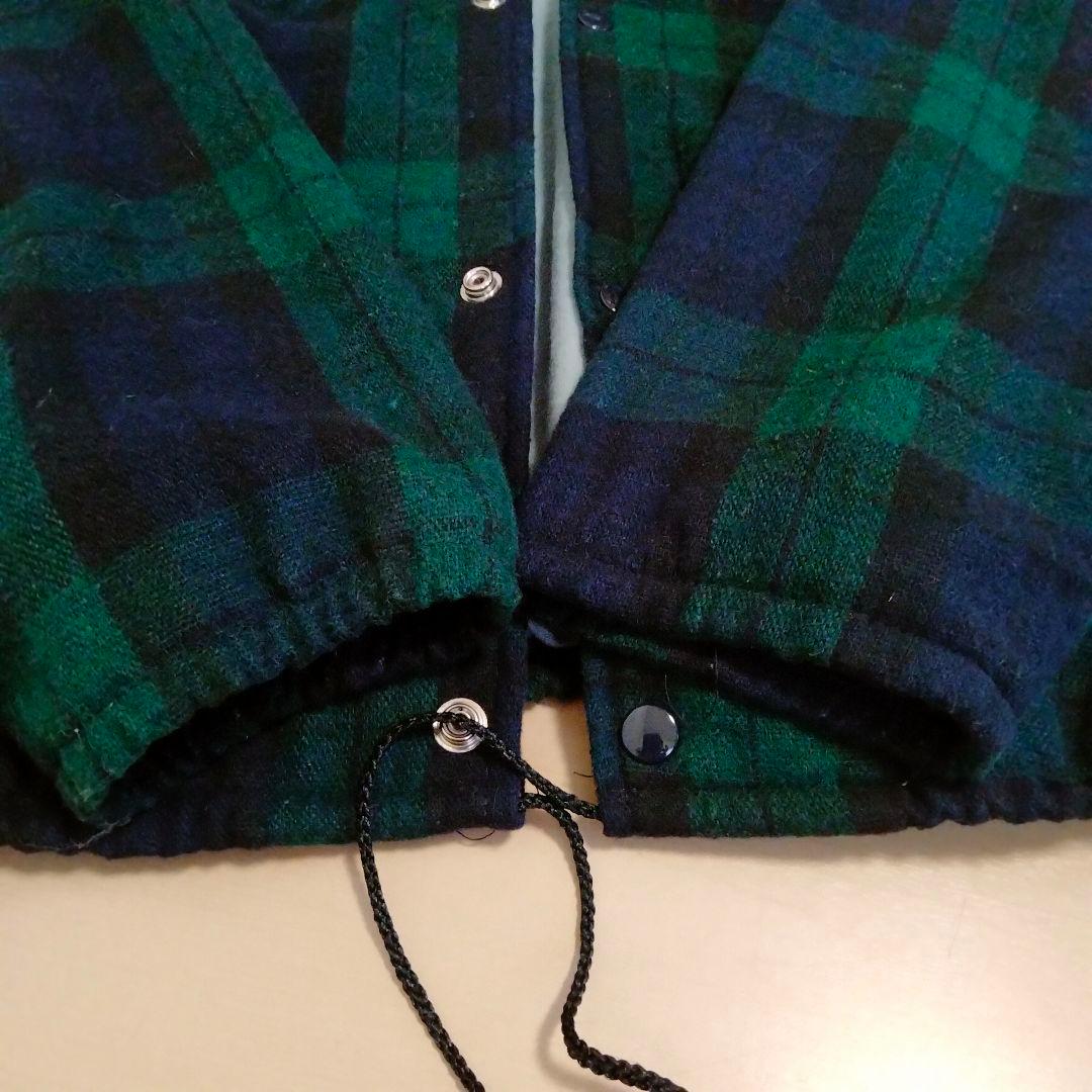 Empire ウールチェックコーチジャケット　アメリカ製