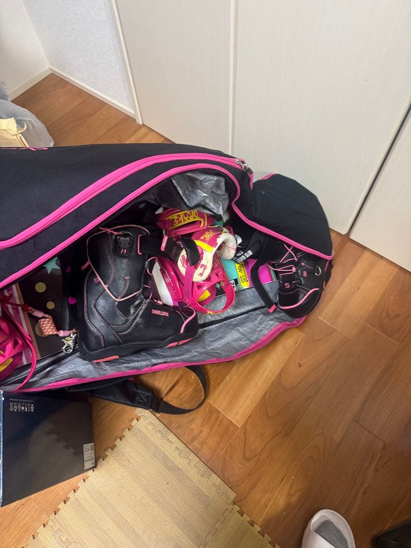 レディース スノーボード フルセット 142cm HEAD ケース付