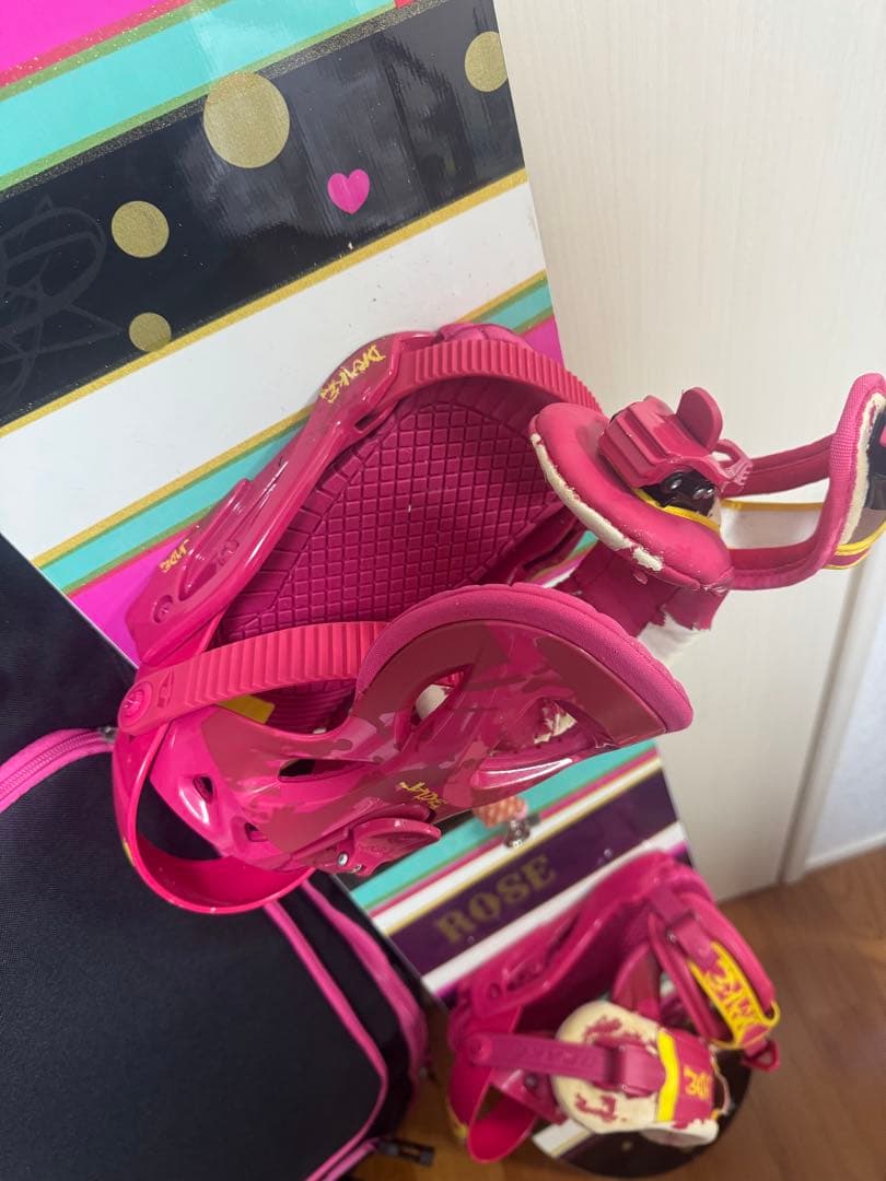 レディース スノーボード フルセット 142cm HEAD ケース付