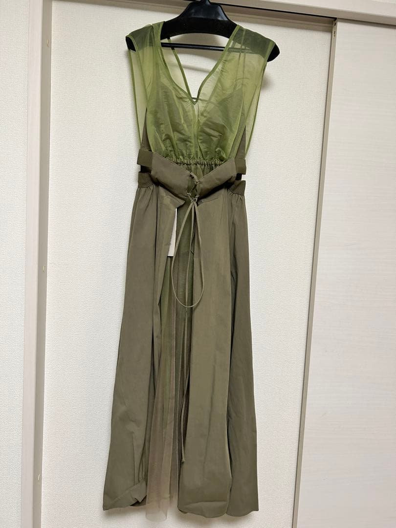 ラベルエチュード/BACKレースUPコルセットレイヤードブラウス 【新品】タグ付