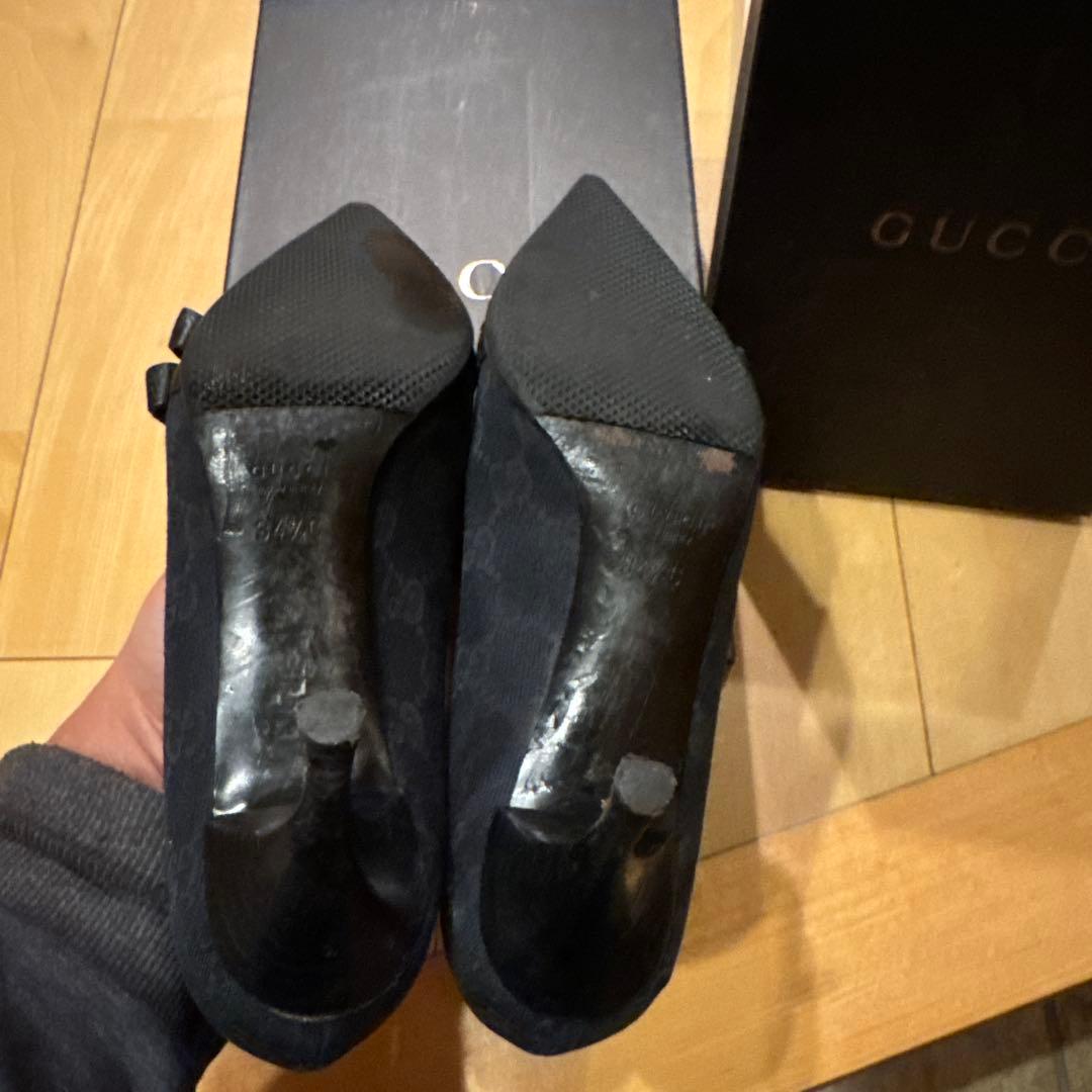 GUCCIグッチ ハイヒール ミュール