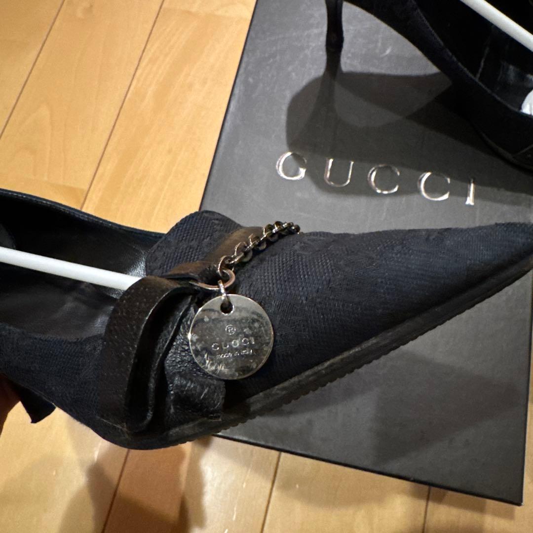 GUCCIグッチ ハイヒール ミュール