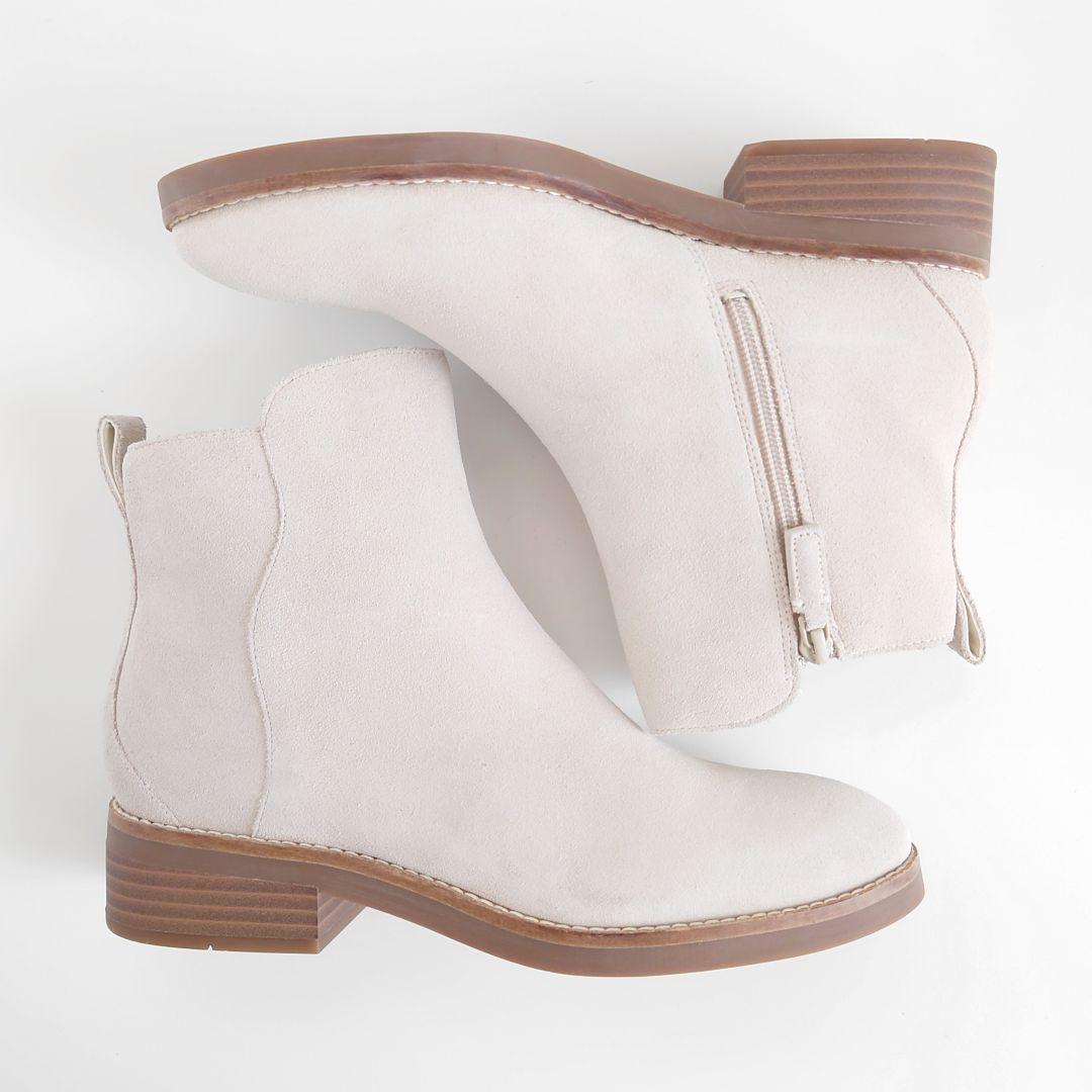 未使用 コールハーン ウォータープルーフ チェルシーブーツ サイドジップ 本革