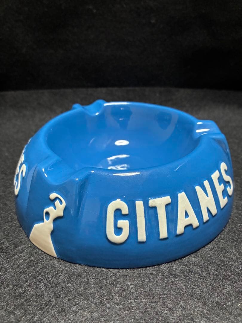 ジタン　たばこ　灰皿　アシュトレイ　蚤の市　ビンテージ