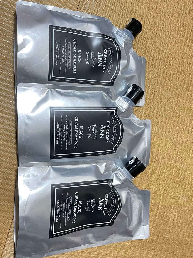 【新品】CREME DE ANN ブラッククリームシャンプー BB 3個セット