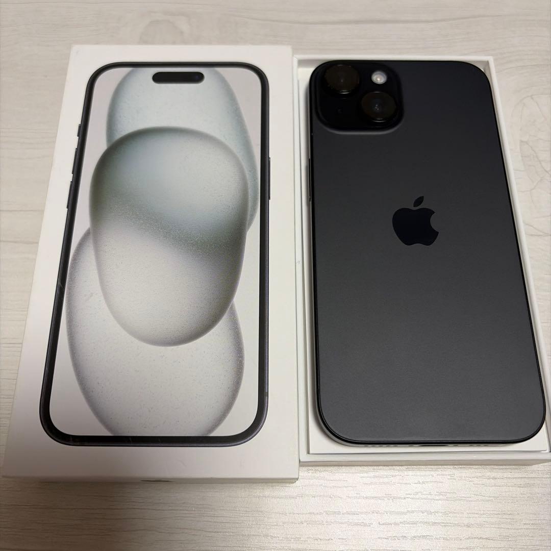 さやか iPhone15 128GB ブラック