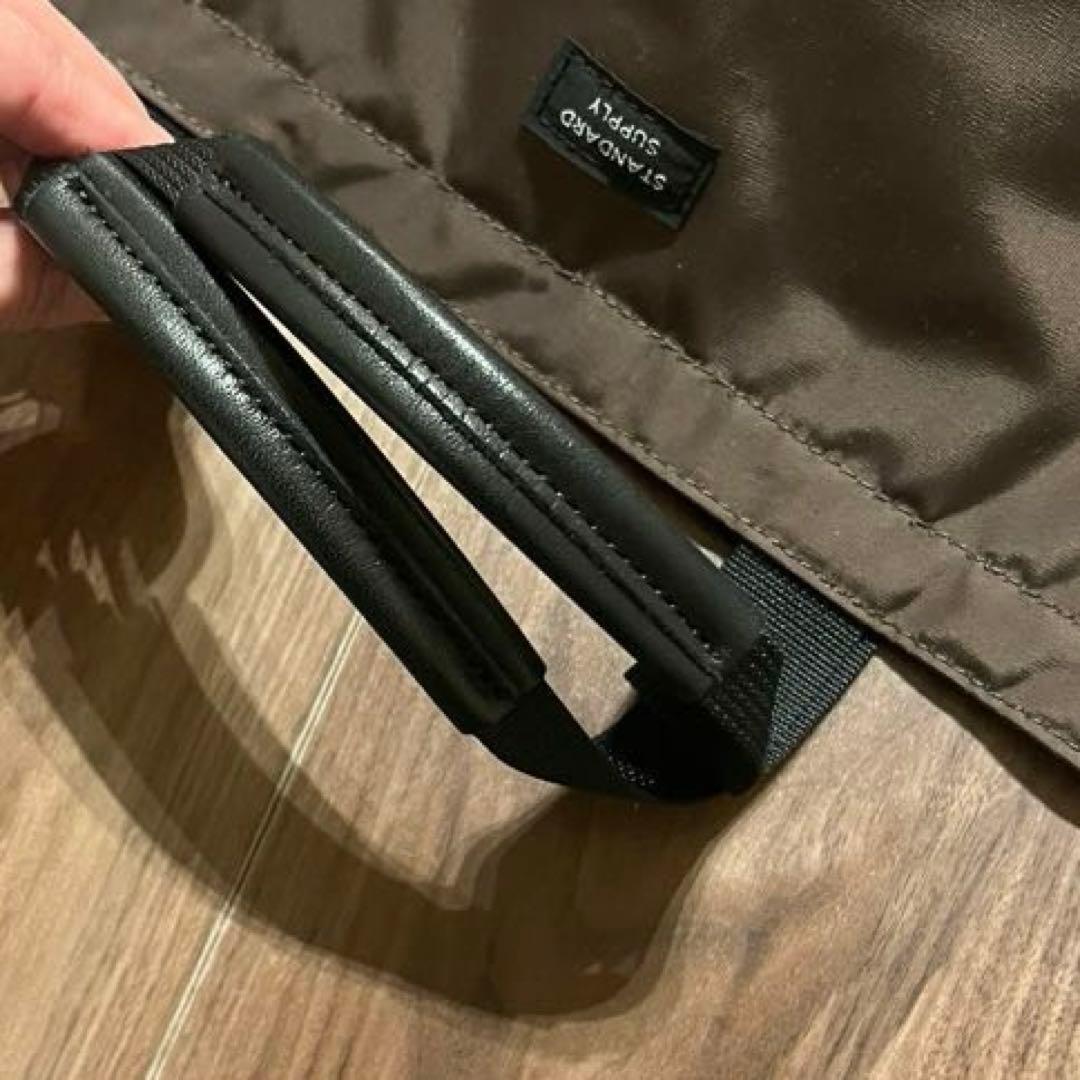 STANDARD SUPPLY ダークブラウン　ベーシックトートバッグ