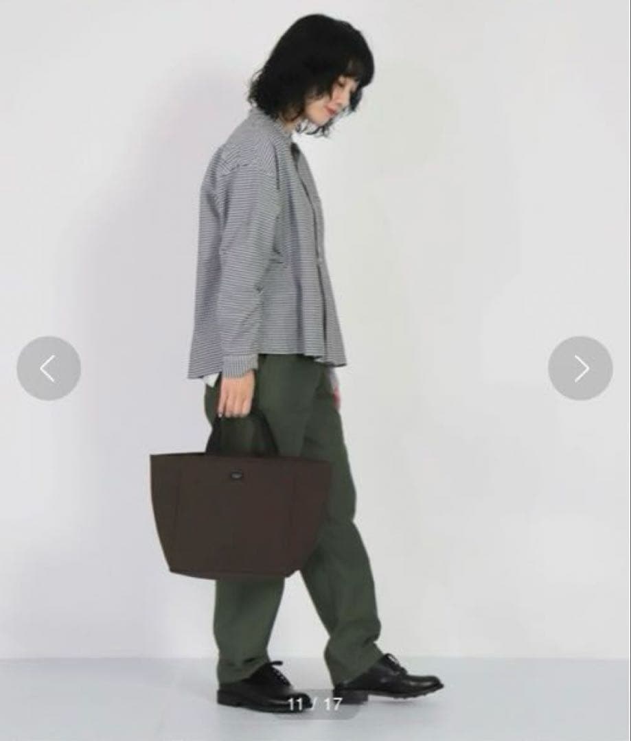 STANDARD SUPPLY ダークブラウン　ベーシックトートバッグ