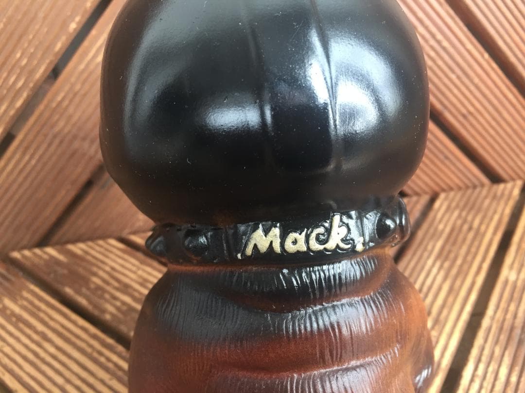 マ*ク様 【70's マックトラック 貯金箱】ビンテージ ブルドッグ