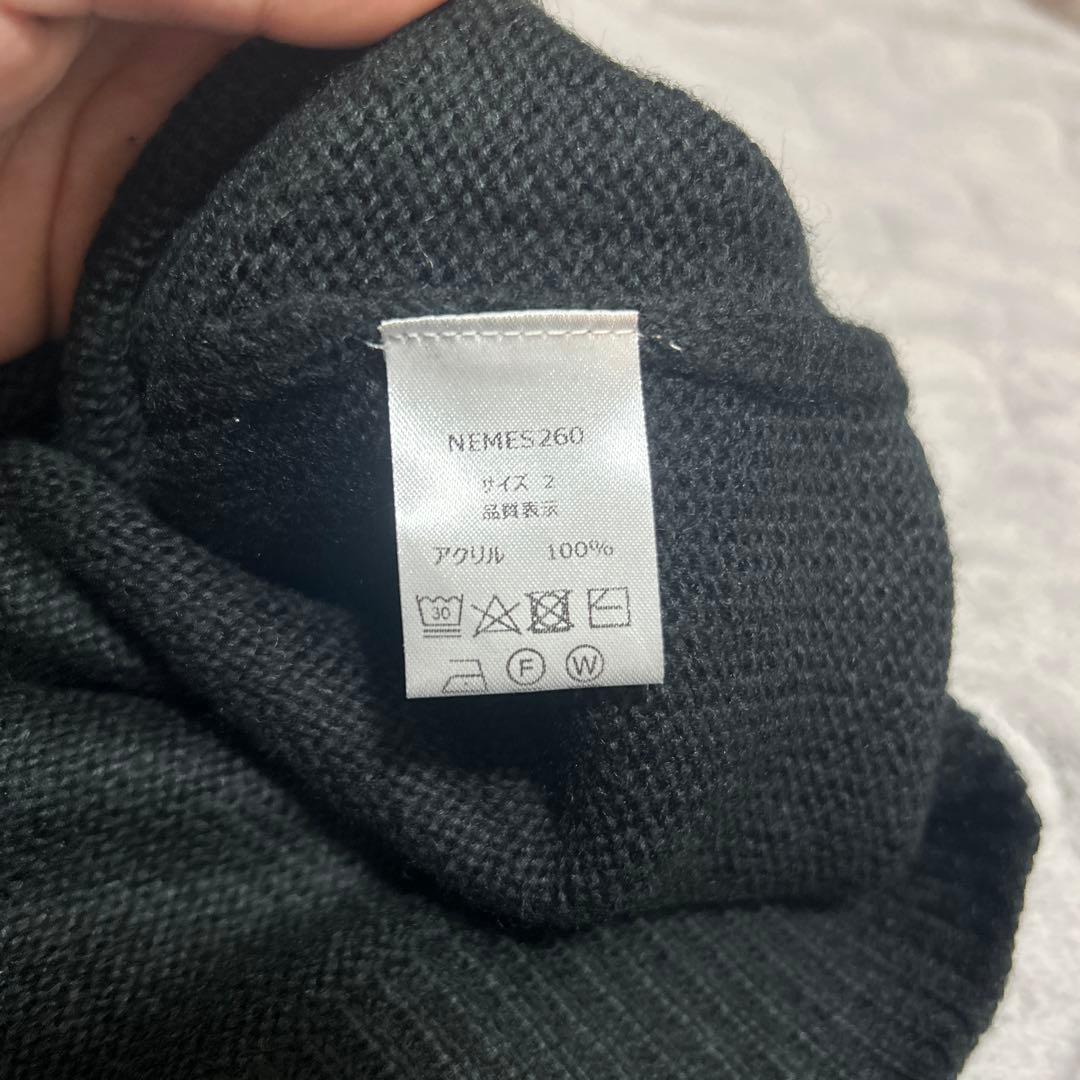 NEMES × POWER HOUSE 1968 ニット つげ義春 ブラック