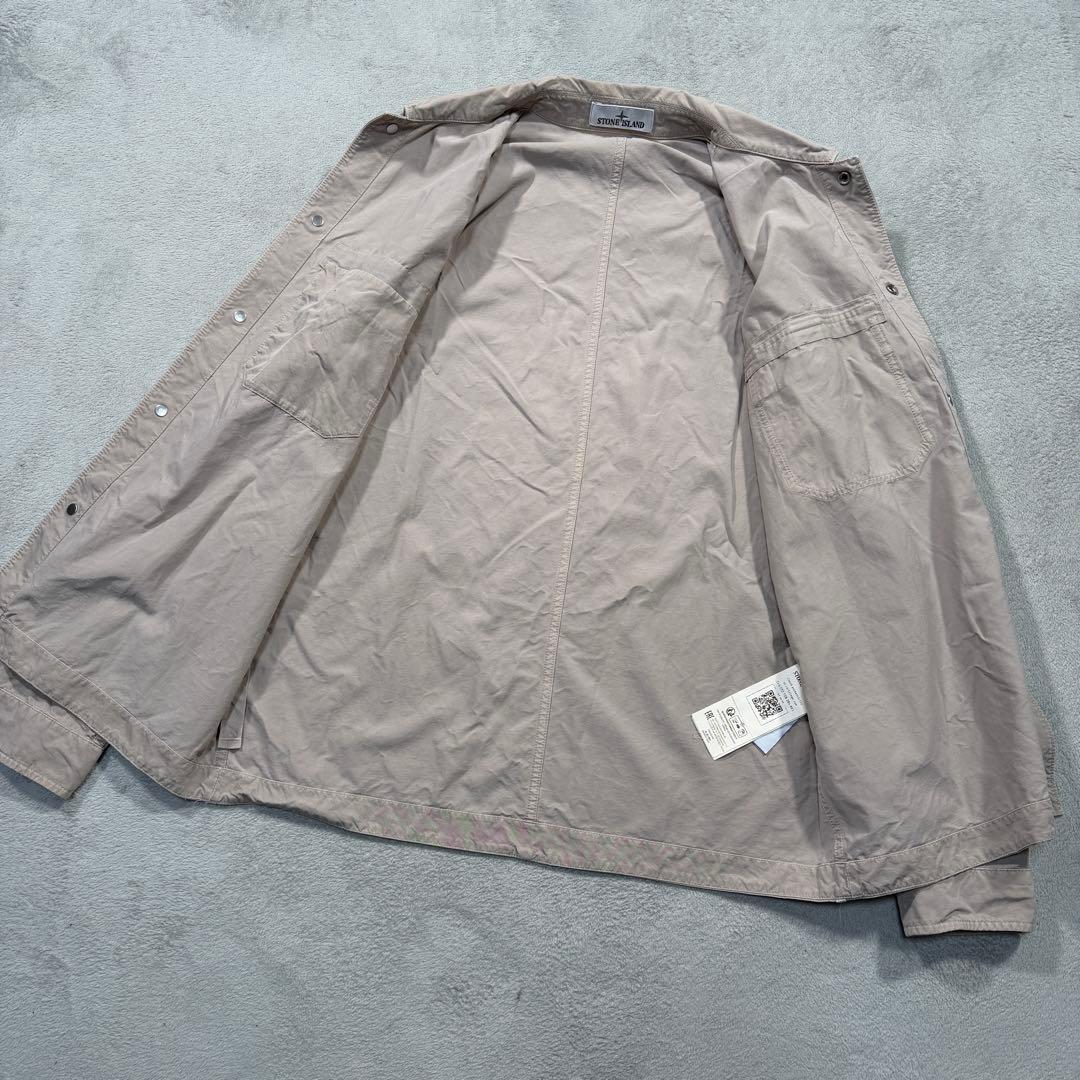 ストーンアイランド　シャツ　ジャケット　781511729 ベージュ　Mサイズ