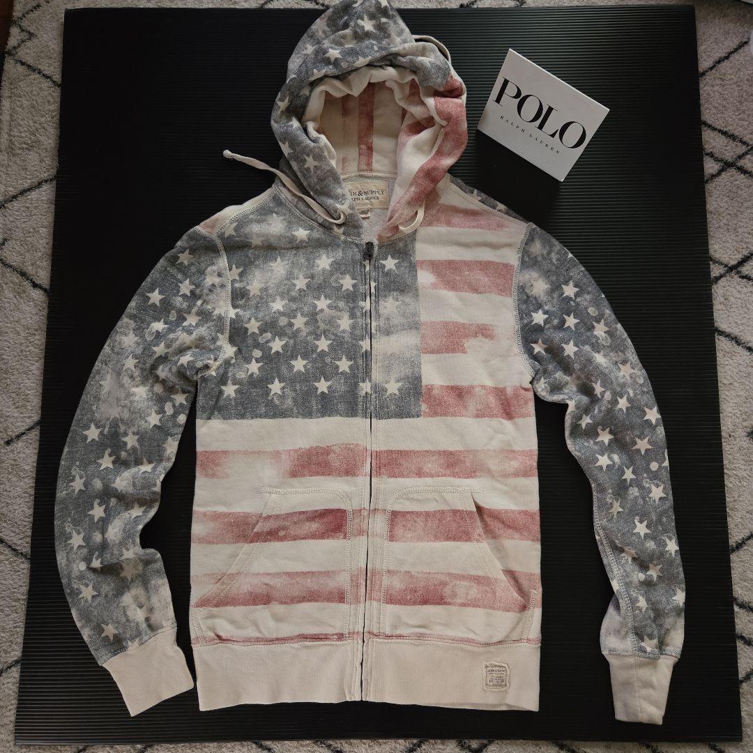 ラルフローレン 【DENIM&SUPPLY】ジップUP パーカー165