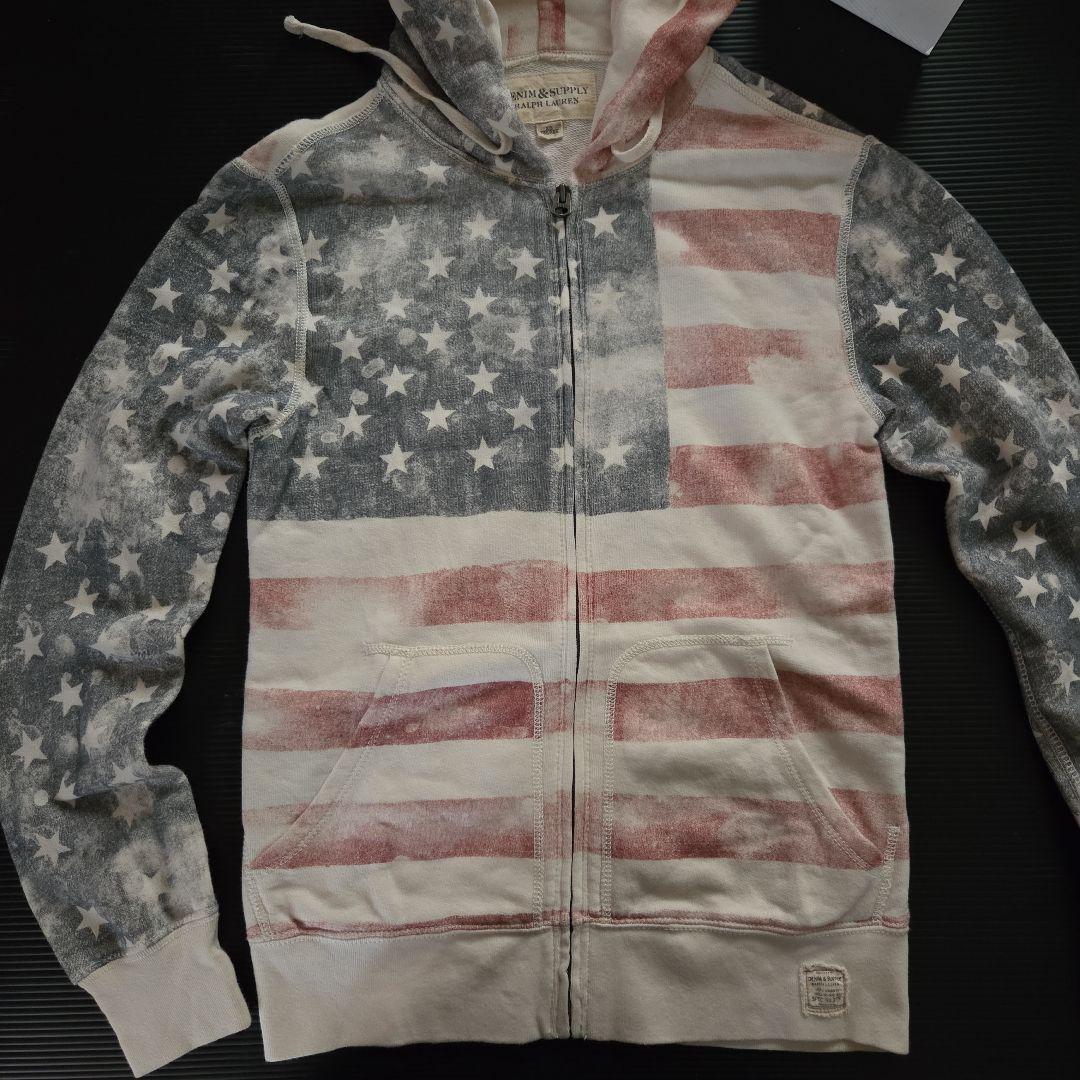 ラルフローレン 【DENIM&SUPPLY】ジップUP パーカー165