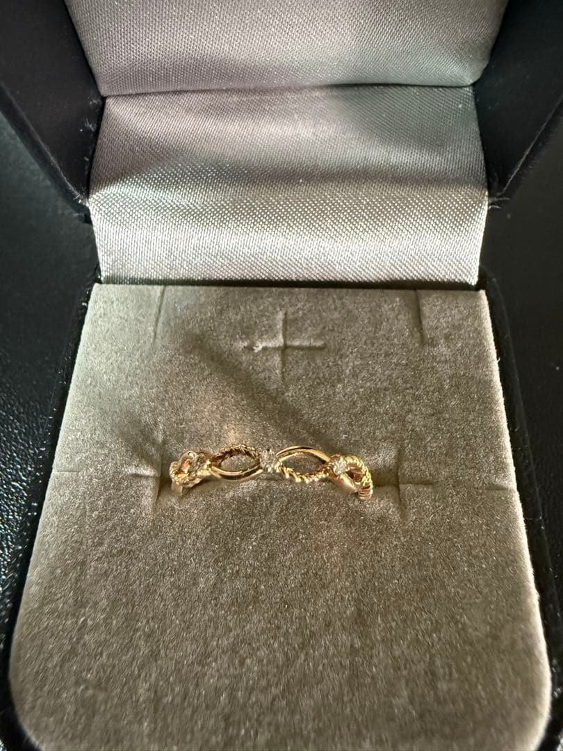 週末限定お値下げ！TSUTSUMI 10K ダイヤモンドリング11号