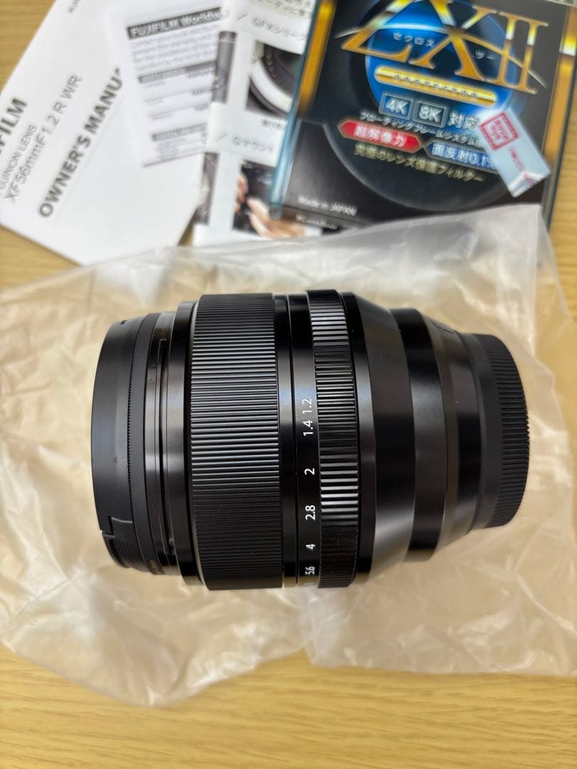 【美品】FUJIFILM Fujinon XF 56mm F1.2 R WR