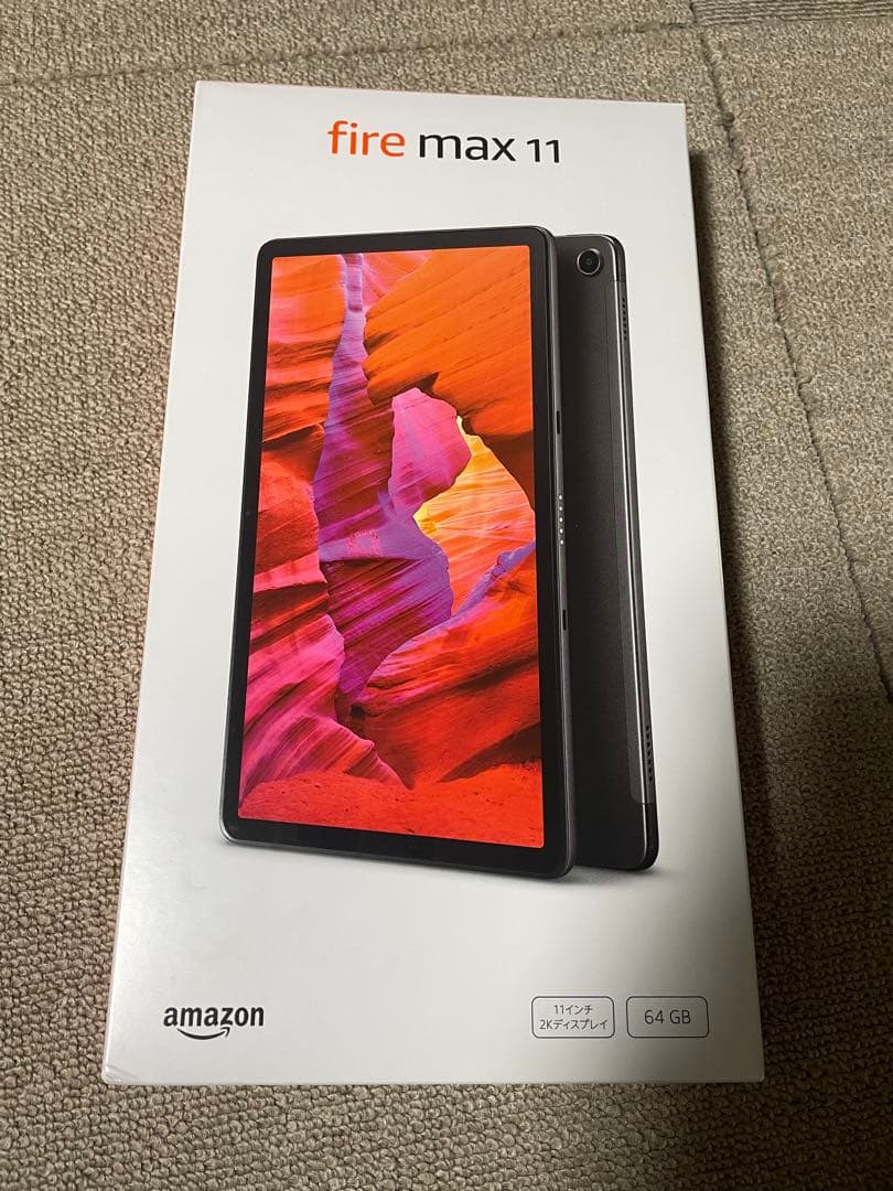 Amazon Fire Max 11 64GB 本体(保護フィルム・ケース付き)