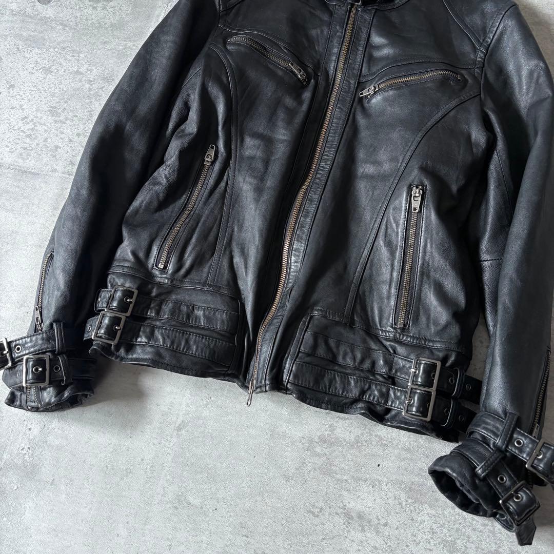ジャケット・アウター 00s archive JACK ROSE leather jacket y2k