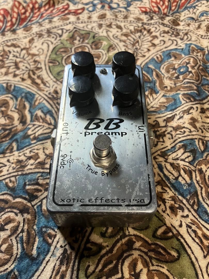 Xotic BB preamp 限定版Chrome オーバードライブ