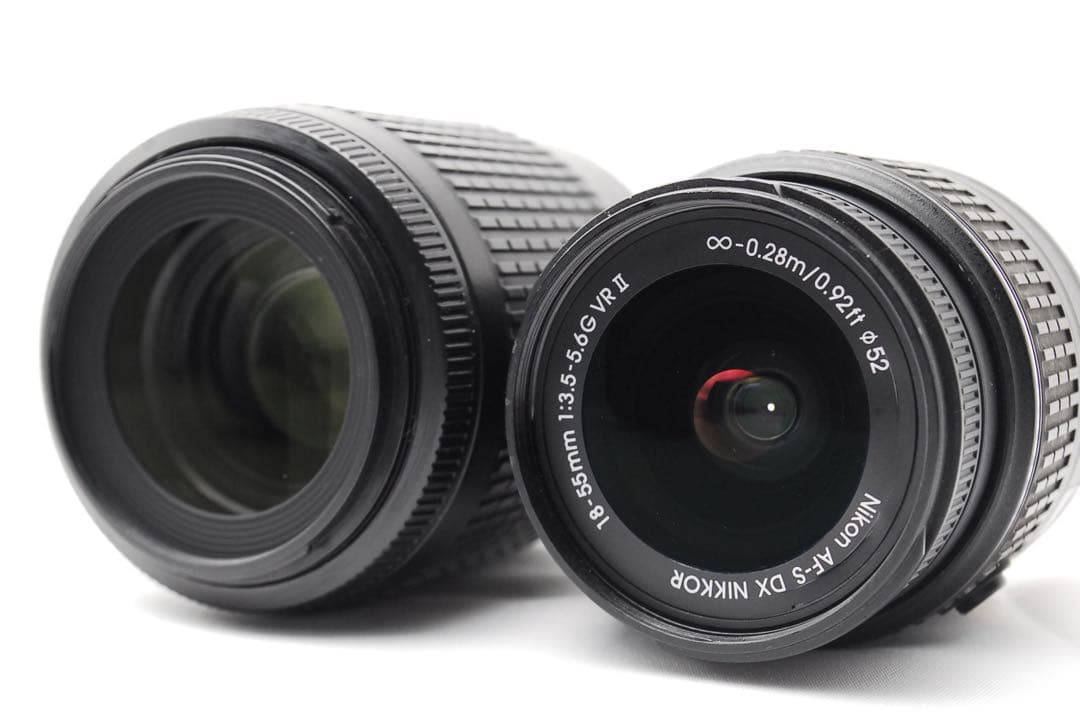 Nikon D5500♥️望遠＋標準レンズ付♪撮影の幅広がる豪華セット✨️