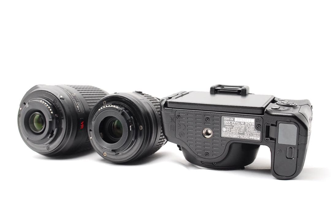 Nikon D5500♥️望遠＋標準レンズ付♪撮影の幅広がる豪華セット✨️