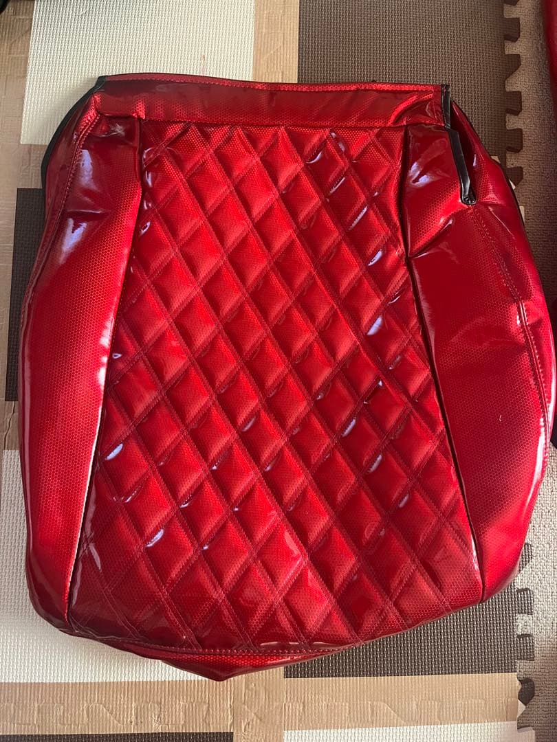 いすゞ　ファイブスターギガ　※安全センサーなし大型車用　蒼星レッド内装セット